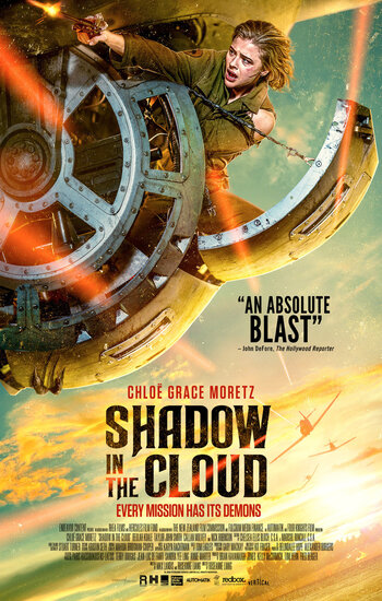 ดูหนังออนไลน์ Shadow In The Cloud (2021) ประจัญบานอสูรเวหา